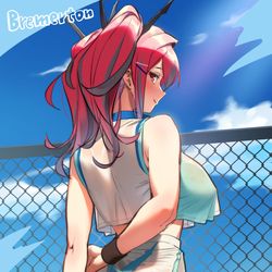 This is a pixiv picture whose title is ブレマートン.