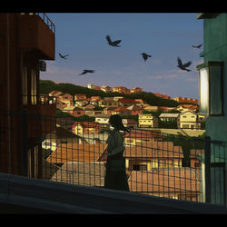 This is a pixiv picture whose title is それぞれの帰路.