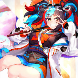 This is a pixiv picture whose title is 清少納言.