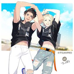 This is a pixiv picture whose title is infinit0ドラマCD①②＋落書きなど.