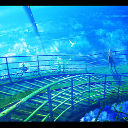 This is a pixiv picture whose title is 云海.