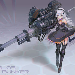 This is a pixiv picture whose title is 射突娘.