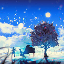 This is a pixiv picture whose title is 무제.