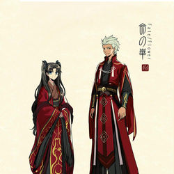 This is a pixiv picture whose title is FGO×華服④.