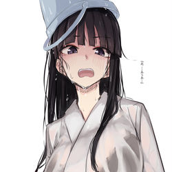 This is a pixiv picture whose title is ドジ巫女ちゃん.
