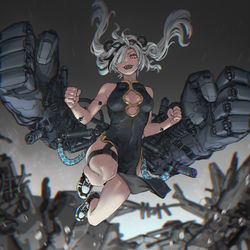 This is a pixiv picture whose title is エフイーター.