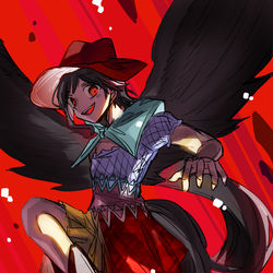 This is a pixiv picture whose title is 最強の動物霊.