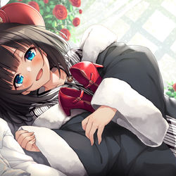 This is a pixiv picture whose title is あやかし郷愁譚 ～赤い靴の少女 メリー～.