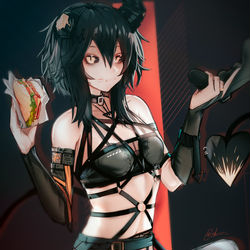 This is a pixiv picture whose title is Misery-chan.
