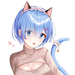 This is a pixiv picture whose title is レム.