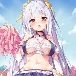 This is a pixiv picture whose title is チアしぐ.
