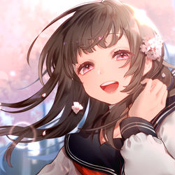 This is a pixiv picture whose title is 🌸春の子🌸.