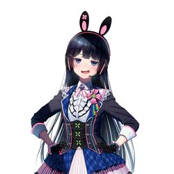 This is a pixiv picture whose title is にじさんじMF月ノ美兎フラスタ用イラスト.