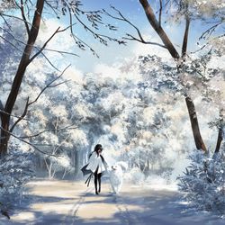 This is a pixiv picture whose title is APPLE.