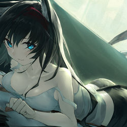 This is a pixiv picture whose title is 大猫！.