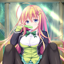 This is a pixiv picture whose title is 食べてみる？.