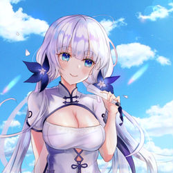 This is a pixiv picture whose title is イラストリアス.