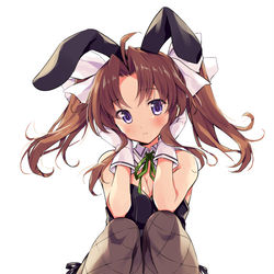 This is a pixiv picture whose title is バニー陽炎型3人セット.