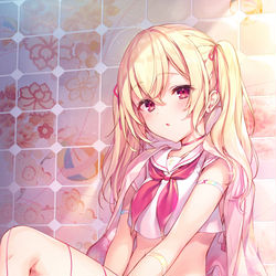 This is a pixiv picture whose title is 🌸恋🌸.