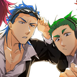 This is a pixiv picture whose title is 2BRO.らくがき まとめ15.