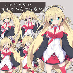 This is a pixiv picture whose title is ■SDじゃないマキさん立ち絵素材■.