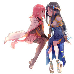 This is a pixiv picture whose title is まどまぎ.