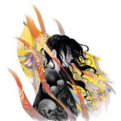 This is a pixiv picture whose title is 鬼舞辻無惨という男.