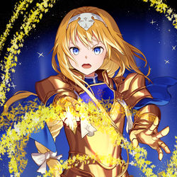 This is a pixiv picture whose title is Alicization.