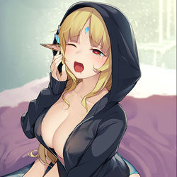 This is a pixiv picture whose title is おはにゅい.