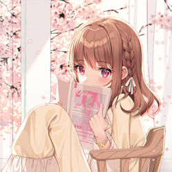 This is a pixiv picture whose title is 春.