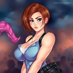 This is a pixiv picture whose title is Jill Valentine.