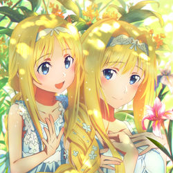 This is a pixiv picture whose title is her name is Alice.