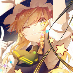 This is a pixiv picture whose title is 星の魔法使.