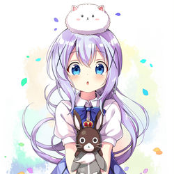 This is a pixiv picture whose title is ごちうさ3期おめでとう!のチノちゃん.