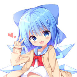 This is a pixiv picture whose title is JCチルノちゃん.