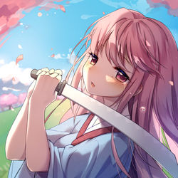 This is a pixiv picture whose title is ❤.