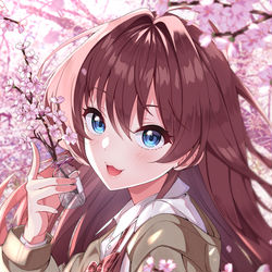 This is a pixiv picture whose title is 一ノ瀬志希.