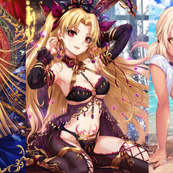 This is a pixiv picture whose title is C98（エアコミケ）新作タペストリー書店委託予約開始.