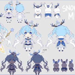 This is a pixiv picture whose title is ･ﾟ❆。ﾟ。❄ﾟ・.