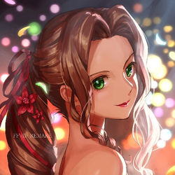 This is a pixiv picture whose title is FINAL FANTASY VII REMAKE　発売🌸.