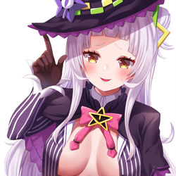This is a pixiv picture whose title is えっちなお姉さんこと紫咲シオンちゃん.