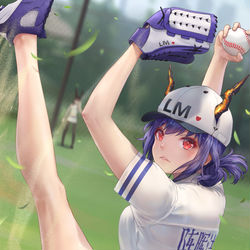 This is a pixiv picture whose title is ready.