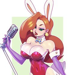 This is a pixiv picture whose title is Jessica Rabbit.