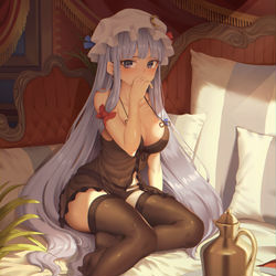 This is a pixiv picture whose title is パチュリー・ノーレッジ.