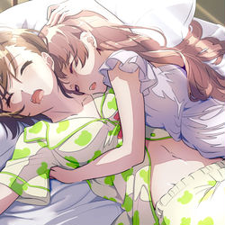 This is a pixiv picture whose title is ふたりで迎える朝.