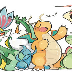This is a pixiv picture whose title is ポケまとめ.