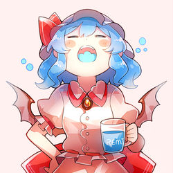 This is a pixiv picture whose title is うがい.