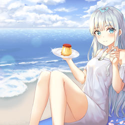 This is a pixiv picture whose title is commission.