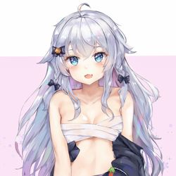 This is a pixiv picture whose title is ( ´▽` )ﾉ.