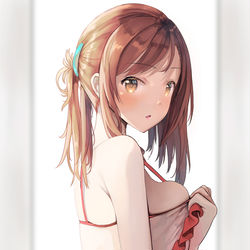 This is a pixiv picture whose title is 加蓮ちゃん(1).